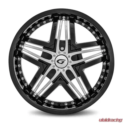 Diablo Blitz Wheel 20x8.5 Blank 20 73.1 Gloss Black - G1-208BLNK2073B